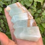 Beautiful Blue Caribbean Calcite Tower