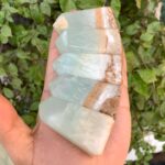 Beautiful Blue Caribbean Calcite Tower