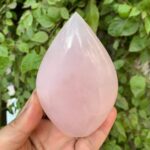 310g Top Quality UV-Reactive Pink Mangano Calcite Flame