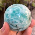 340g Best Quality Blue Smithsonite Sphere