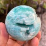 340g Best Quality Blue Smithsonite Sphere
