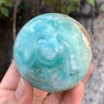 475g Best Quality Blue Smithsonite Sphere