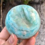 475g Best Quality Blue Smithsonite Sphere