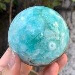 625g Best Quality Blue Smithsonite Sphere