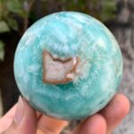 480g AAA Quality Blue Smithsonite Sphere