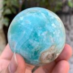285g Best Quality Blue Smithsonite Sphere