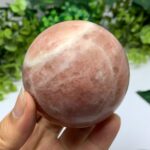 590g Beautiful Red Rose Calcite