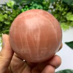 590g Beautiful Red Rose Calcite
