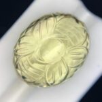 54 CT’s Beautiful Citrine Flower Cut Loose Gemstone