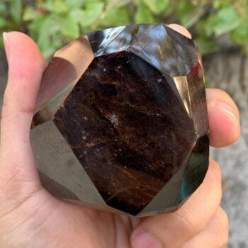 1.34 Lbs Large Lustrous Red Almandine Faceted Garnet, Faceted Red Garnet, Almandine Garnet Crystal, Faceted Almandine Garnet, Red Garnet