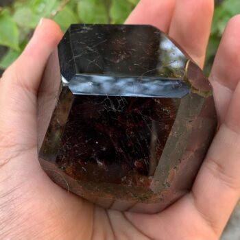 537 Grams Large Lustrous Red Almandine Faceted Garnet, Faceted Red Garnet, Almandine Garnet Crystal, Faceted Almandine Garnet, Red Garnet