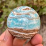 180g Best Quality Blue Aragonite Sphere