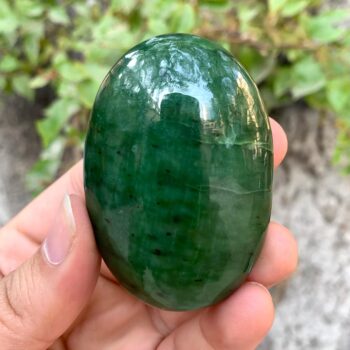 125g Best Quality Green Nephrite Jade Palm Stone, Nephrite Jade, Nephrite, Nephrite Jade Palm Stone, Jade Palms, Nephrite Palm Stone, Jade
