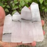Beautiful UV-Reactive Pink Calcite Tower