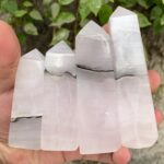 Beautiful UV-Reactive Pink Calcite Tower