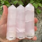 Beautiful UV-Reactive Pink Calcite Tower