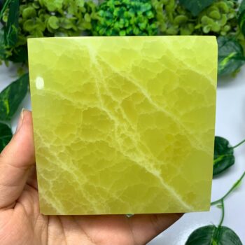 485g AAA Quality Yellow Lemon Calcite Tile, Calcite Tile, Calcite Slab, Lemon Calcite Slabs, Yellow Lemon Calcite Slab, Calcite Stone Slabs