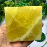 305g Best Quality Yellow Lemon Calcite Tile