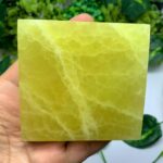295g Best Quality Yellow Lemon Calcite Tile