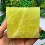 295g Best Quality Yellow Lemon Calcite Tile