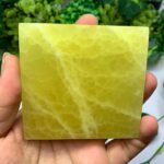 295g Best Quality Yellow Lemon Calcite Tile