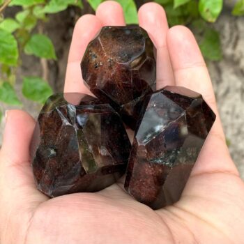 3 Pcs Best Quality Lustrous Red Almandine Faceted Garnet, Faceted Red Garnet, Almandine Garnet Crystal, Faceted Almandine Garnet, Red Garnet
