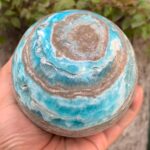 2 Kg Best Quality Blue Aragonite Calcite Sphere