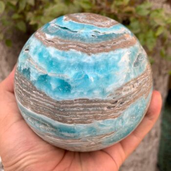 2 Kg Best Quality Blue Aragonite Calcite Sphere