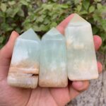 Beautiful Blue Caribbean Calcite Tower