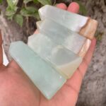 Beautiful Blue Caribbean Calcite Tower