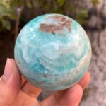 340g Best Quality Blue Smithsonite Sphere