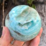475g Best Quality Blue Smithsonite Sphere