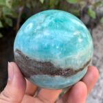 625g Best Quality Blue Smithsonite Sphere