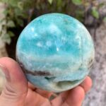 625g Best Quality Blue Smithsonite Sphere