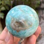 285g Best Quality Blue Smithsonite Sphere