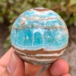 180g Best Quality Blue Aragonite Sphere