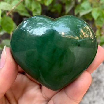 170g Best Quality Green Nephrite Jade Heart Stone, Nephrite Jade, Nephrite, Nephrite Jade Heart Stone, Jade Heart, Nephrite Heart, Nephrite