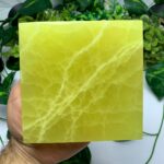 950g Best Quality Yellow Lemon Calcite Tile