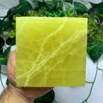 950g Best Quality Yellow Lemon Calcite Tile