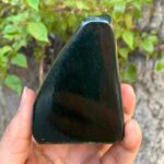 460g Best Quality Dark Green Nephrite Jade
