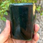 465g Best Quality Dark Green Nephrite Jade