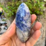 235g Beautiful Blue Afghanite Wand
