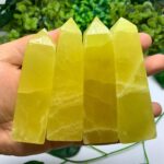 Beautiful Lemon Calcite Tower