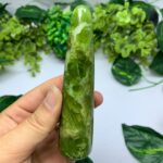 159g Top Quality Green Jade Wand