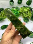 420g Best Quality Green Jade Tower