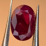 3.10 Ct’s Transparent Red Ruby