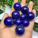 Beautiful Blue Lapis Lazuli Sphere