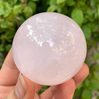 295g Beautiful UV-Reactive Pink Mangano Calcite Sphere, Pink Calcite Sphere, Calcite Sphere, Pink Calcite Ball, Pink Calcite Ball, Calcite