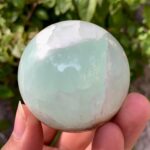 290g Beautiful Caribbean Calcite Sphere