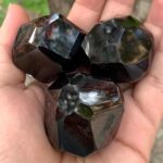 Best Quality Lustrous Red Almandine Faceted Garnet